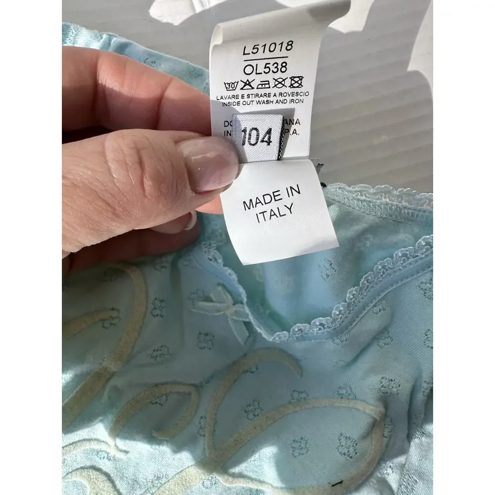 Dolce& Gabbana set of girl’s briefs size 5 and top size 4
